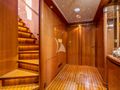 CONTE STEFANI Horizon 35m - staircase to the cabins CONTE STEFANI Horizon 35m - staircase to the cabins