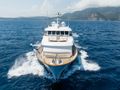 CORNELIA RMK Marine 34m - cruising bow view CORNELIA RMK Marine 34m - cruising bow view