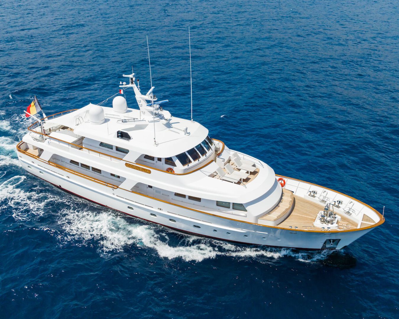 Charter Yacht CORNELIA - RMK Marine 34m - 4 Cabins - Cannes - Monaco - St Tropez - Nice - Antibes - the French Riviera