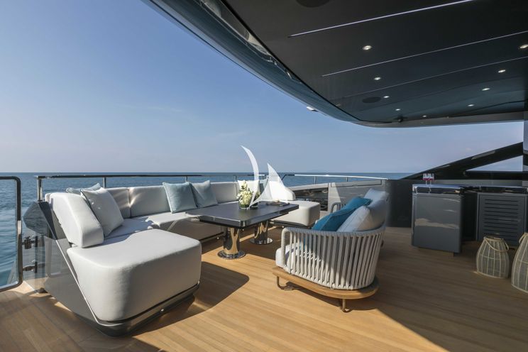Charter Yacht CRAZY TOO - Mangusta 109 - 5 Cabins - Antibes - Cannes - Monaco - St Tropez