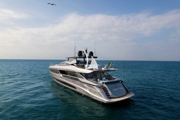 Charter Yacht CRAZY TOO - Mangusta 109 - 5 Cabins - Antibes - Cannes - Monaco - St Tropez