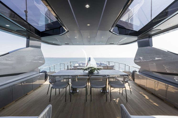 Charter Yacht CRAZY TOO - Mangusta 109 - 5 Cabins - Antibes - Cannes - Monaco - St Tropez