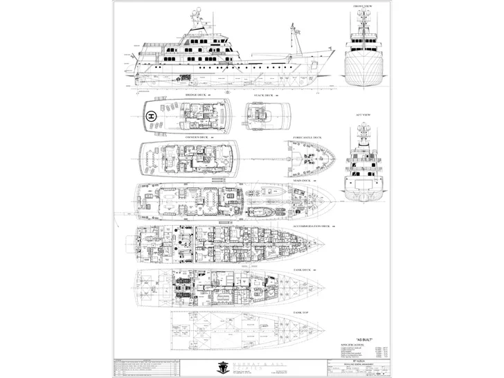 CUPANI Royal Denship 63m - layout CUPANI Royal Denship 63m - layout