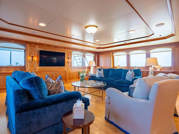 CUPANI Royal Denship 63m - main saloon CUPANI Royal Denship 63m - main saloon