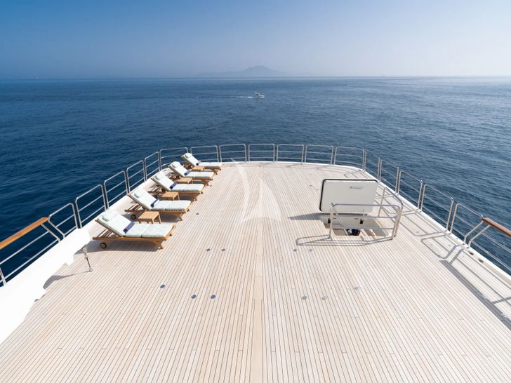 CUPANI Royal Denship 63m - sun deck CUPANI Royal Denship 63m - sun deck