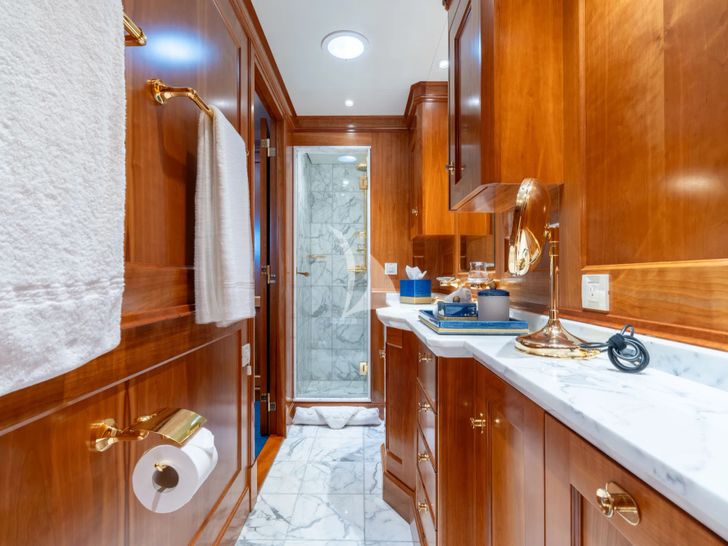 CUPANI Royal Denship 63m - twin cabin bathroom CUPANI Royal Denship 63m - twin cabin bathroom
