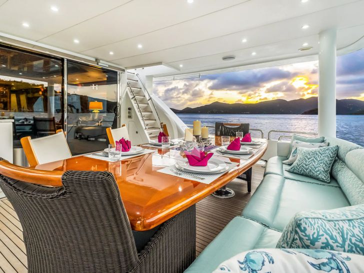 CYNDERELLA Hargrave Aft Deck CYNDERELLA Hargrave Aft Deck