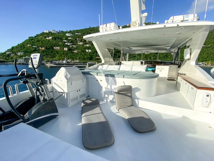 CYNDERELLA Hargrave Flybridge Aft CYNDERELLA Hargrave Flybridge Aft