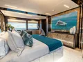 CYNDERELLA Hargrave 116 - master cabin bed and TV CYNDERELLA Hargrave 116 - master cabin bed and TV