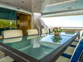 CYNTHIA Maiora 35 DP - aft dining table CYNTHIA Maiora 35 DP - aft dining table