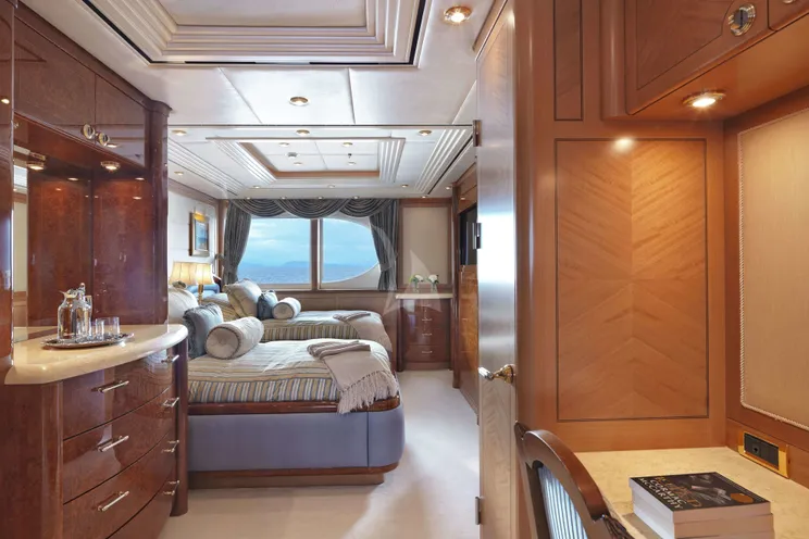 Charter Yacht CAPRI I - Lurssen 58m - 6 Cabins - Greece - Athens - Mykonos - Milos - Santorini