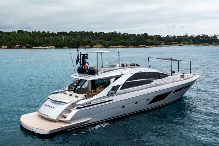 Charter Yacht CHERRY - Pershing 8X - 4 Cabins - Cap d'Ail - Monaco - Cannes - Nice - St Tropez - Monaco - French Riviera