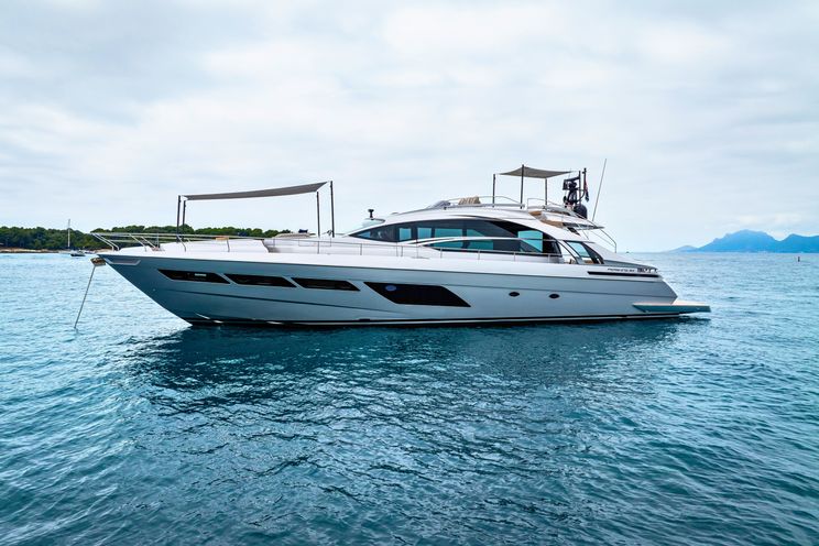 Charter Yacht CHERRY - Pershing 8X - 4 Cabins - Cap d'Ail - Monaco - Cannes - Nice - St Tropez - Monaco - French Riviera