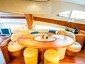 DAFNE Aicon 56 Fly - saloon dining area DAFNE Aicon 56 Fly - saloon dining area
