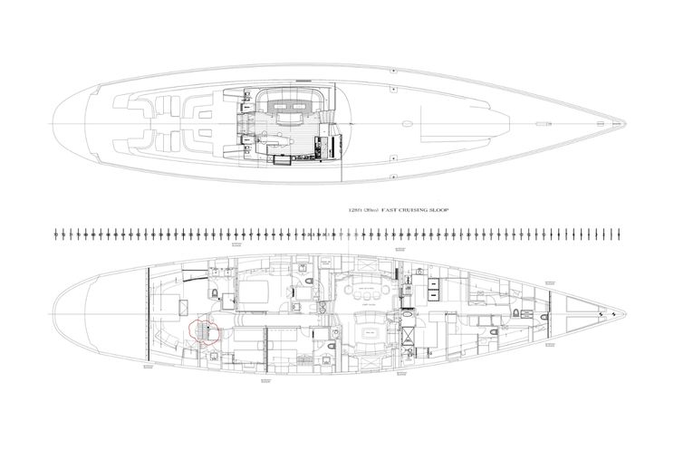 Layout for DAKOTA Fitzroy 38m - layout