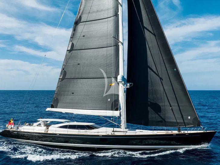 DAKOTA Fitzroy 38m - side profile DAKOTA Fitzroy 38m - side profile