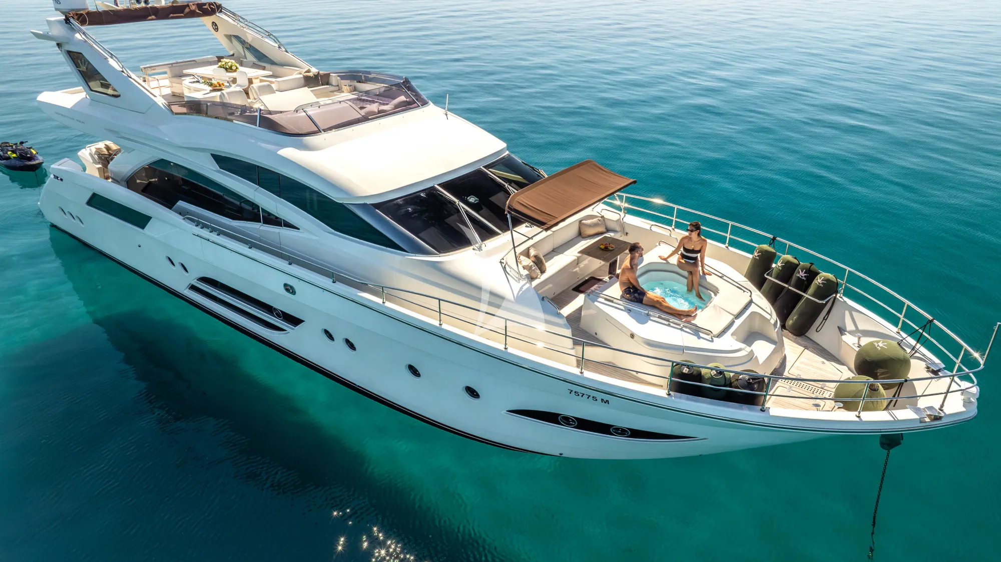 Charter Yacht DALIA - Dominator 780S - 4 Cabins - Zadar - Split - Dubrovnik - Hvar - Croatia
