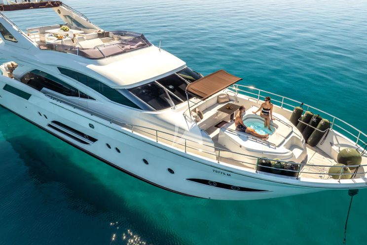 Charter Yacht DALIA - Dominator 780S - 4 Cabins - Zadar - Split - Dubrovnik - Hvar - Croatia
