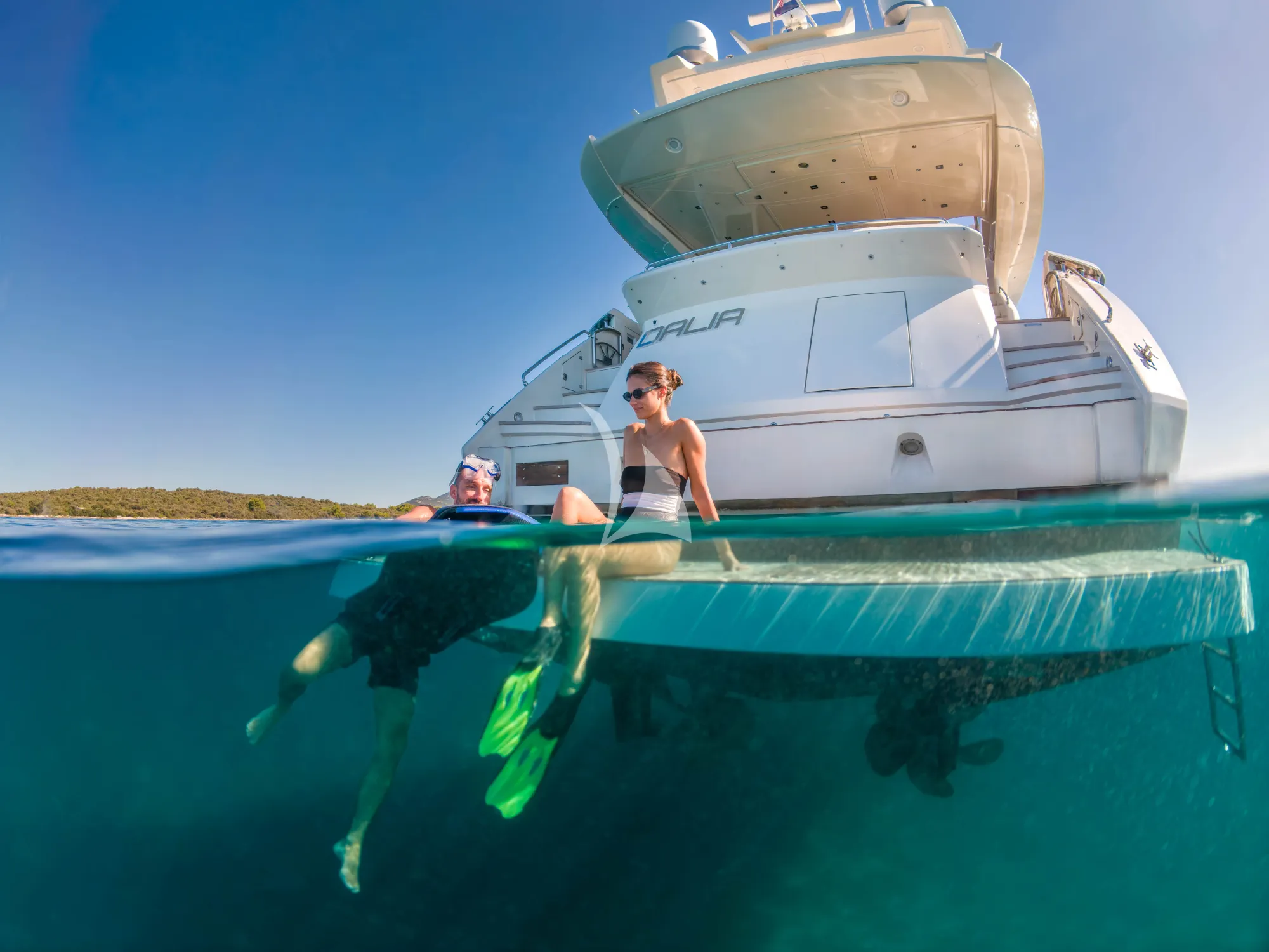 Charter Yacht DALIA - Dominator 780S - 4 Cabins - Zadar - Split - Dubrovnik - Hvar - Croatia