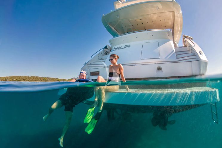 Charter Yacht DALIA - Dominator 780S - 4 Cabins - Zadar - Split - Dubrovnik - Hvar - Croatia