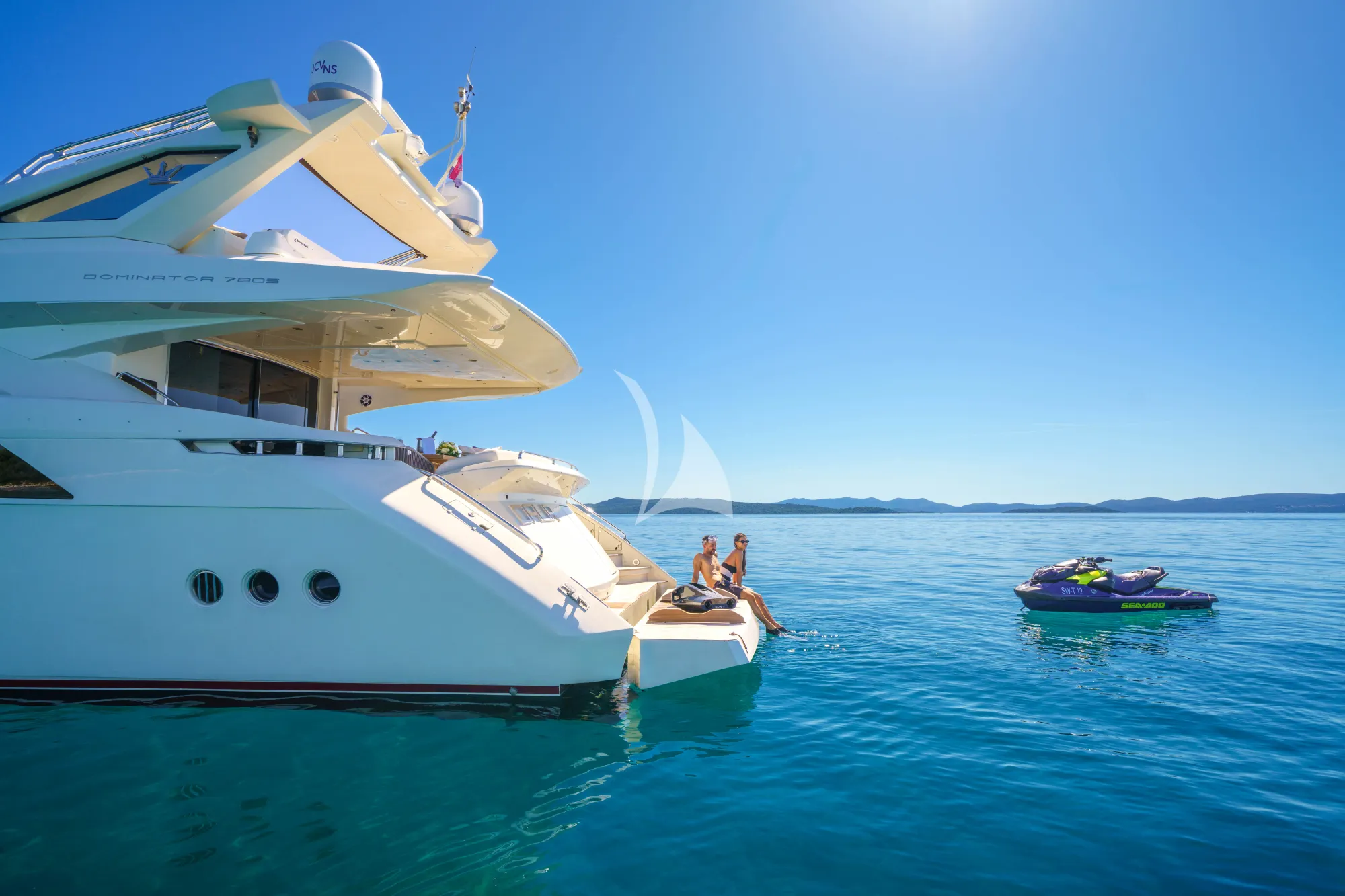 Charter Yacht DALIA - Dominator 780S - 4 Cabins - Zadar - Split - Dubrovnik - Hvar - Croatia