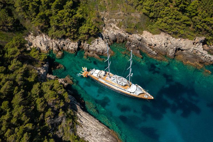 Charter Yacht DALMATINO - Custom Motor Sailer 43m - 6 Cabins - Split - Dubrovnik - Hvar - Croatia