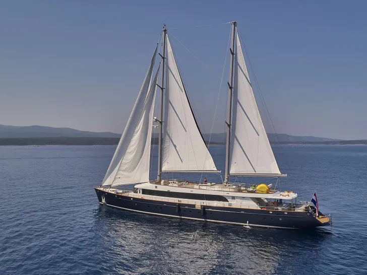 DALMATINO Custom Motor Sailer 43m - sailing DALMATINO Custom Motor Sailer 43m - sailing