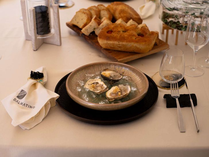 DALMATINO Custom Motor Sailer 43m - sample dish DALMATINO Custom Motor Sailer 43m - sample dish