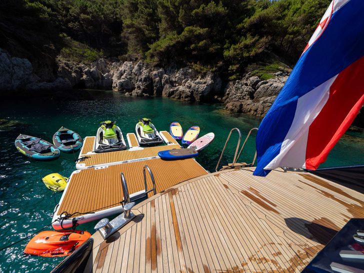 DALMATINO Custom Motor Sailer 43m - water toys DALMATINO Custom Motor Sailer 43m - water toys