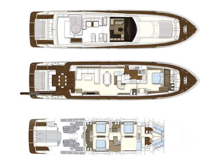 DAMARI Ferretti 960 - layout DAMARI Ferretti 960 - layout
