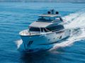 DANIDA Sanlorenzo SX88 - cruising front view DANIDA Sanlorenzo SX88 - cruising front view