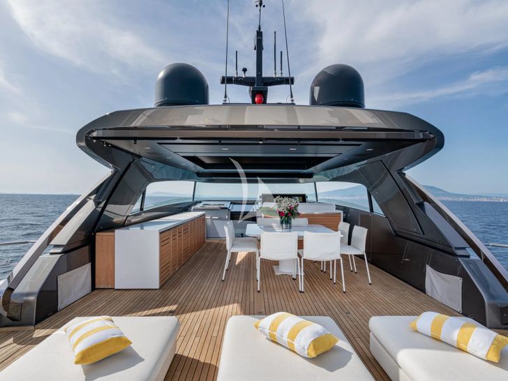 DANIDA Sanlorenzo SX88 - flybridge DANIDA Sanlorenzo SX88 - flybridge