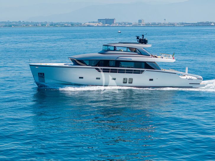 DANIDA Sanlorenzo SX88 - cruising profile DANIDA Sanlorenzo SX88 - cruising profile