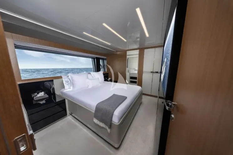 Charter Yacht DARK HORSE - Riva 100 Corsaro - 5 Cabins - Olbia - Porto Cervo - La Maddalena - Sardinia - Italy