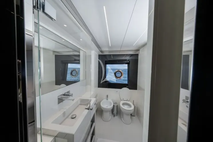 Charter Yacht DARK HORSE - Riva 100 Corsaro - 5 Cabins - Olbia - Porto Cervo - La Maddalena - Sardinia - Italy