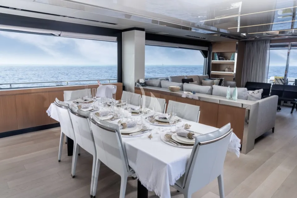 Charter Yacht DARK HORSE - Riva 100 Corsaro - 5 Cabins - Olbia - Porto Cervo - La Maddalena - Sardinia - Italy
