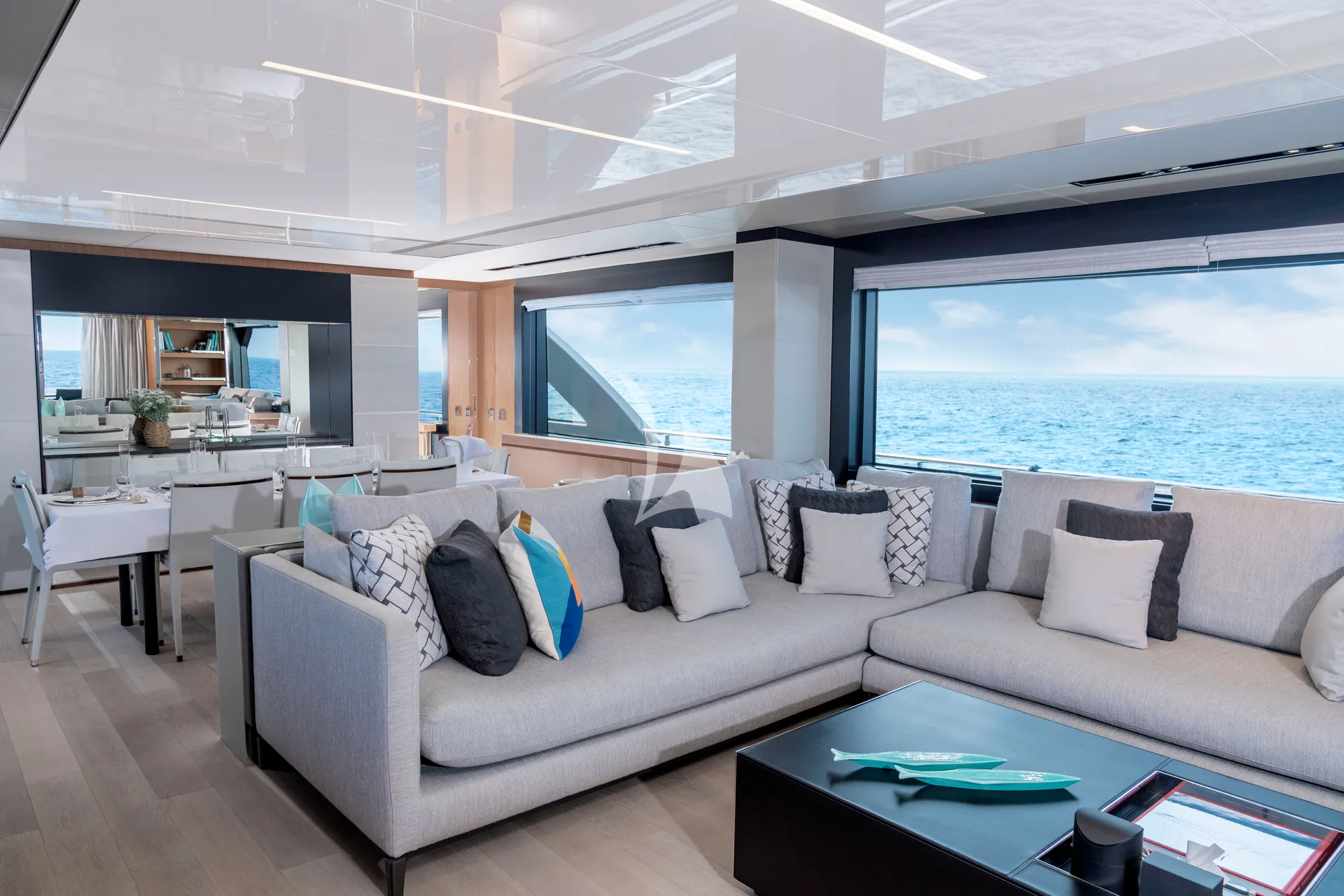 Charter Yacht DARK HORSE - Riva 100 Corsaro - 5 Cabins - Olbia - Porto Cervo - La Maddalena - Sardinia - Italy