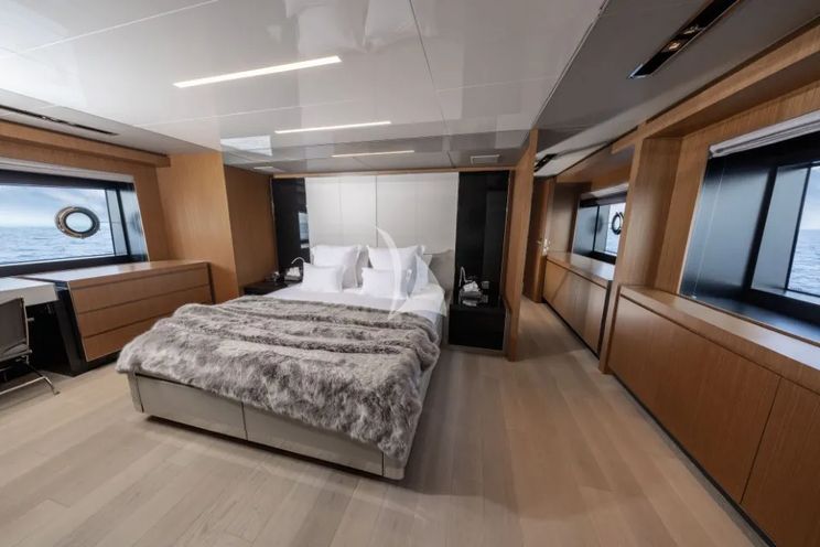 Charter Yacht DARK HORSE - Riva 100 Corsaro - 5 Cabins - Olbia - Porto Cervo - La Maddalena - Sardinia - Italy