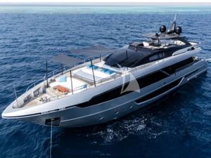 DARK HORSE - Riva 100 Corsaro - 5 Cabins - Olbia - Porto Cervo - La Maddalena - Sardinia - Italy DARK HORSE - Riva 100 Corsaro - 5 Cabins - Olbia - Porto Cervo - La Maddalena - Sardinia - Italy