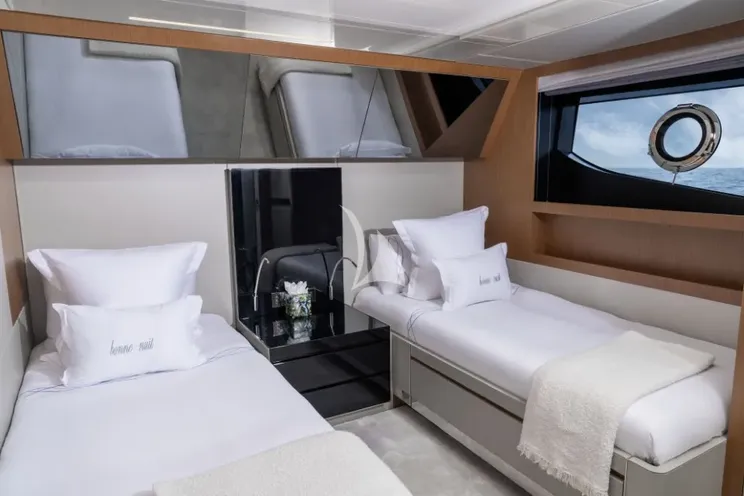 Charter Yacht DARK HORSE - Riva 100 Corsaro - 5 Cabins - Olbia - Porto Cervo - La Maddalena - Sardinia - Italy