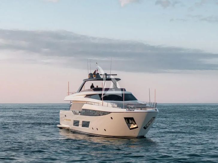 DATE NIGHT Ferretti 920 - anchored DATE NIGHT Ferretti 920 - anchored
