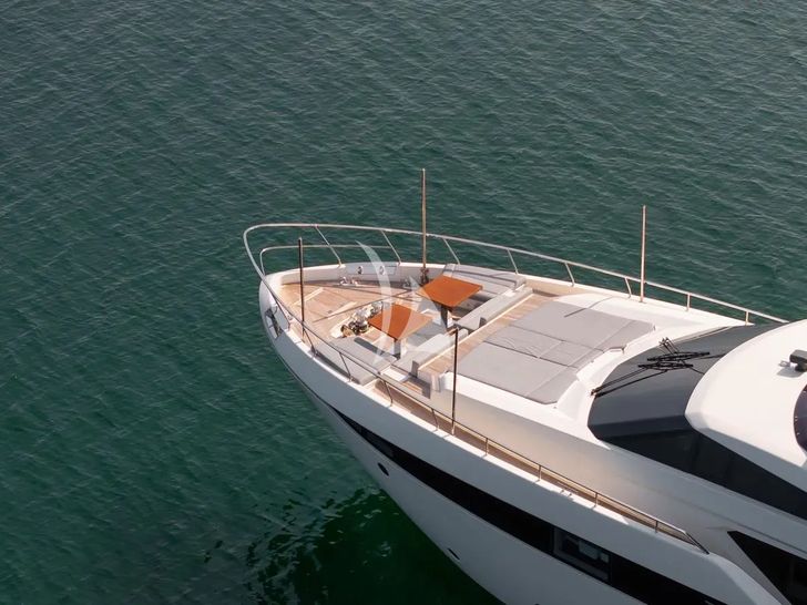 DATE NIGHT Ferretti 920 - foredeck DATE NIGHT Ferretti 920 - foredeck
