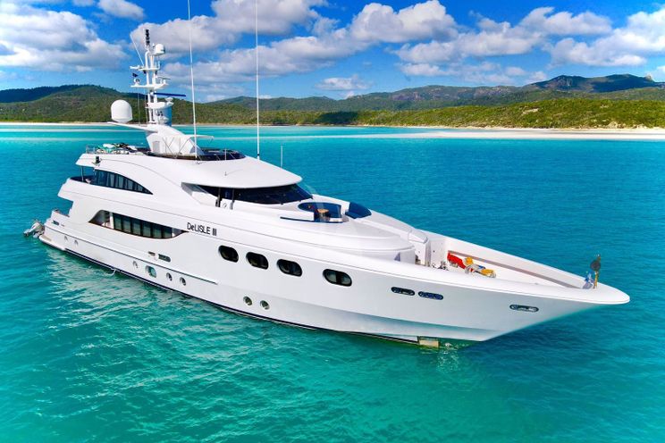 Charter Yacht DE LISLE III - Gulf Craft 42m - 5 Cabins - Australia - Fiji - Tahiti