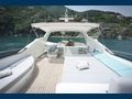 DEAONE Antago 90 flybridge seating and bronzing area