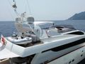 DEAONE Antago 90 - flybridge shot from the side DEAONE Antago 90 - flybridge shot from the side