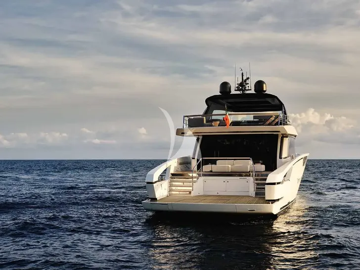 DELLAGRAZIA Sanlorenzo SX88 - aft shot DELLAGRAZIA Sanlorenzo SX88 - aft shot