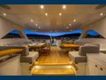 DELTA ONE Mulder ThirtySix flybridge seating and dining area