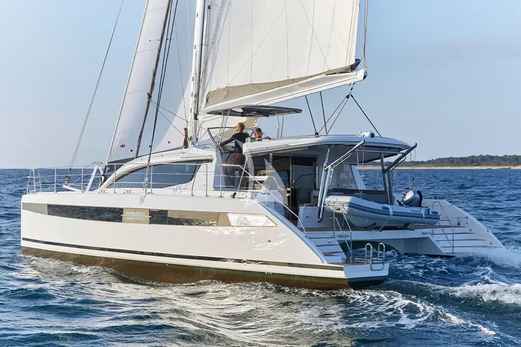 Charter Yacht DESTINATION UNKNOWN - Privilege Signature 510 - 2 Cabins - Lekfas - Corfu - Kefalonia - Zakynthos - Ionian Sea - Greece