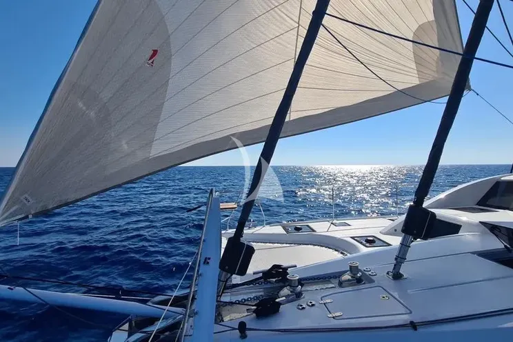 Charter Yacht DESTINATION UNKNOWN - Privilege Signature 510 - 2 Cabins - Lekfas - Corfu - Kefalonia - Zakynthos - Ionian Sea - Greece