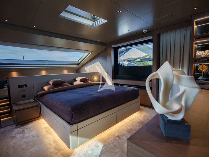 DESTINO Sanlorenzo SL86 - master cabin DESTINO Sanlorenzo SL86 - master cabin